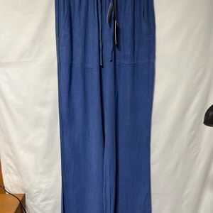 Sincerely Jules Navy Wide Leg Pants‎